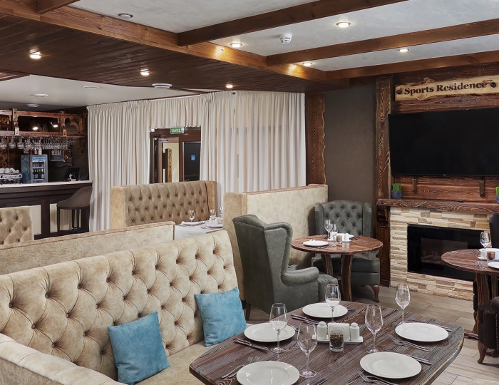 Рестораны и бары - Арт-отель Sports Residence / Спорт Резиденс Миасс