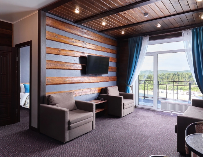 Апартаменты Тип "В" 2-местный  2-комнатный - Арт-отель Sports Residence / Спорт Резиденс Миасс