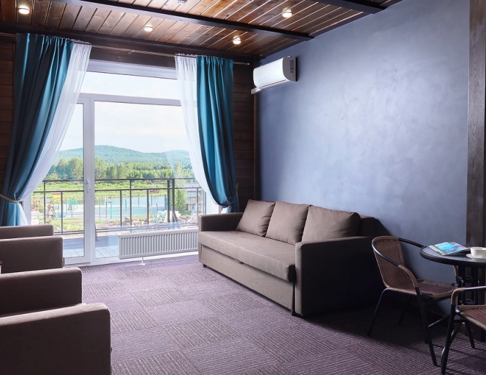 Апартаменты Тип "В" 2-местный  2-комнатный - Арт-отель Sports Residence / Спорт Резиденс Миасс