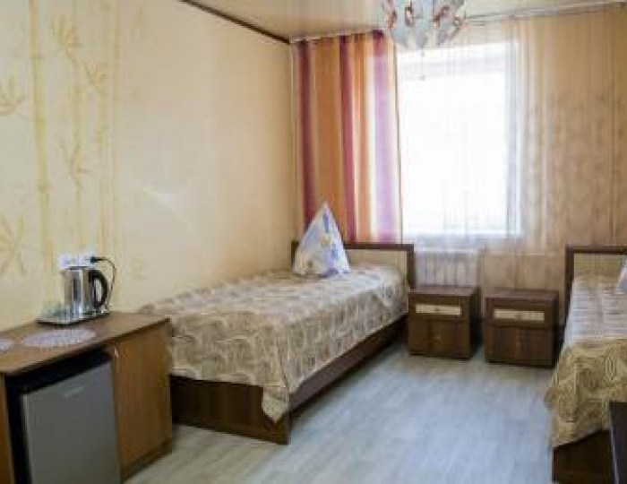 Номер стандарт с 2 односпальными кроватями - Мини-отель «Набережная» Миасс
