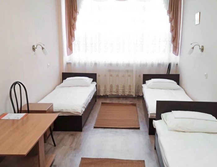 Кровать в 3-местном общем номере - Мини-отель Smart Hotel KDO Миасс / Смарт КДО Миасс