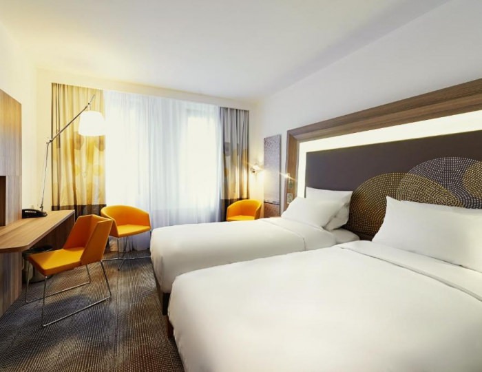 Номер улучшенный стандарт с 2 односпальными кроватями - Отель Novotel Krasnoyarsk Center / Новотель Красноярск Центр