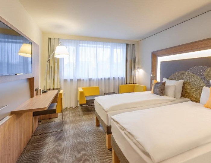 Номер улучшенный стандарт с 2 односпальными кроватями - Отель Novotel Krasnoyarsk Center / Новотель Красноярск Центр