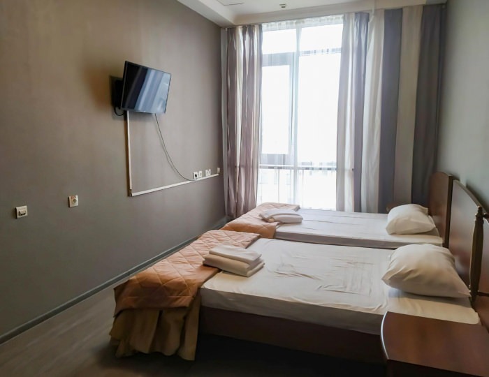 2-комнатный номер комфорт с 2 односпальными кроватями - Отель Smart Hotel KDO Красноярск / Смарт КДО Красноярск