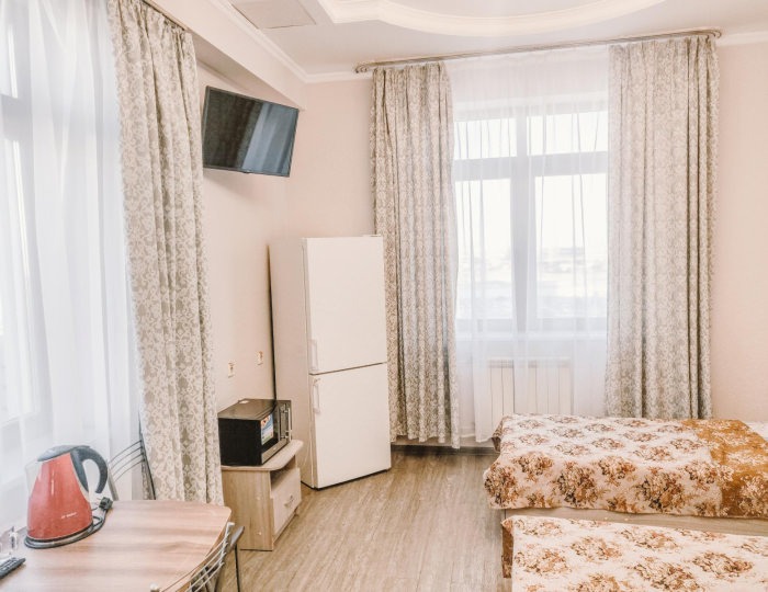 Номер стандарт с 3 односпальными кроватями - Отель Smart Hotel KDO Красноярск / Смарт КДО Красноярск