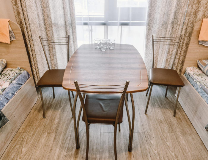 Кровать в 4-местном общем номере - Отель Smart Hotel KDO Красноярск / Смарт КДО Красноярск