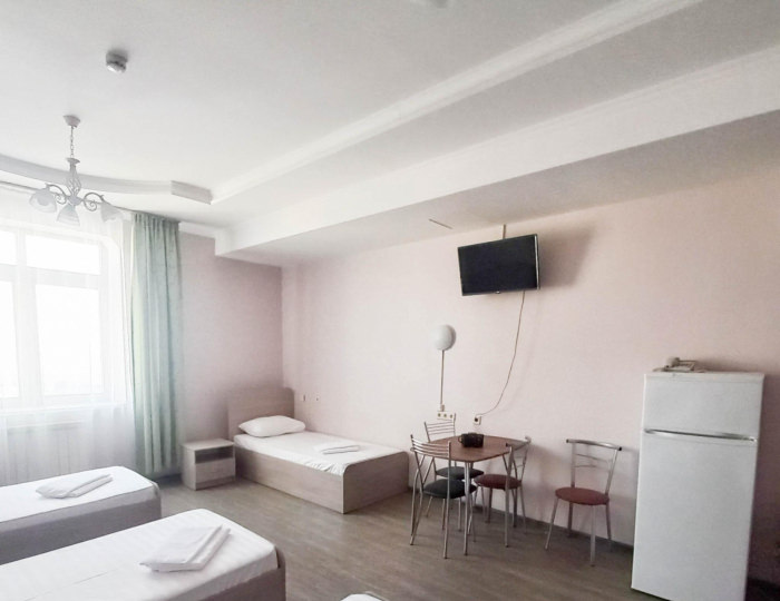 Кровать в 5-местном общем номере - Отель Smart Hotel KDO Красноярск / Смарт КДО Красноярск
