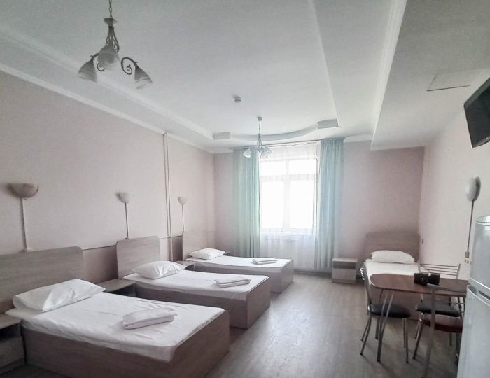 Кровать в 5-местном общем номере - Отель Smart Hotel KDO Красноярск / Смарт КДО Красноярск