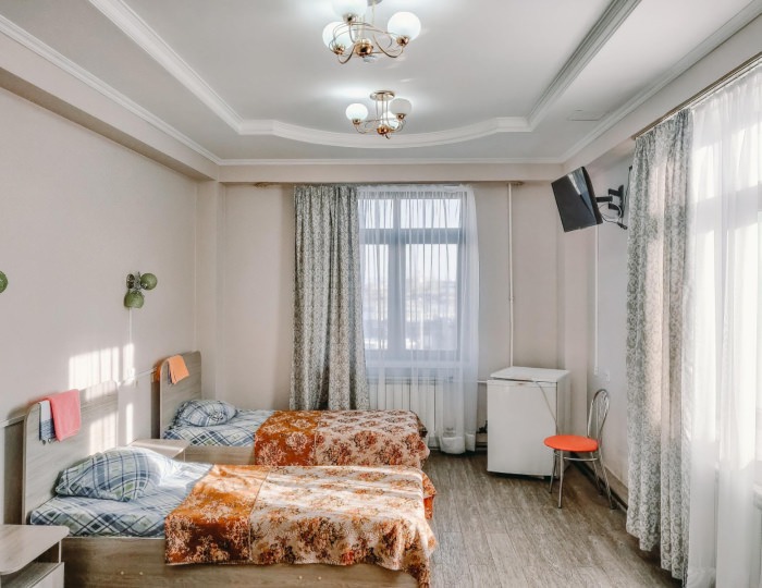 Номер эконом с 3 односпальными кроватями - Отель Smart Hotel KDO Красноярск / Смарт КДО Красноярск