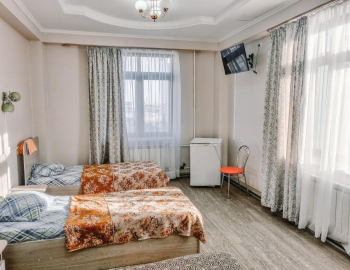 Номер эконом с 3 односпальными кроватями - Отель Smart Hotel KDO Красноярск / Смарт КДО Красноярск