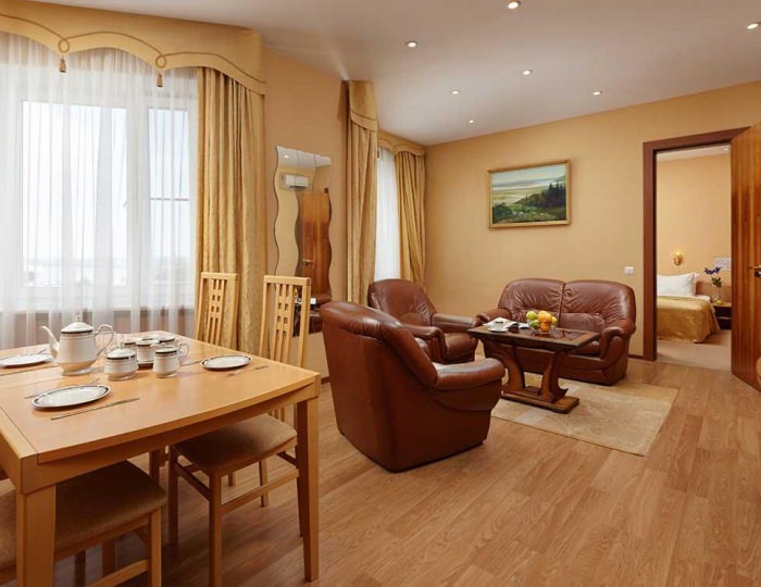 2-комнатный номер люкс Премьер - Отель «Октябрьская» Нижний Новгород