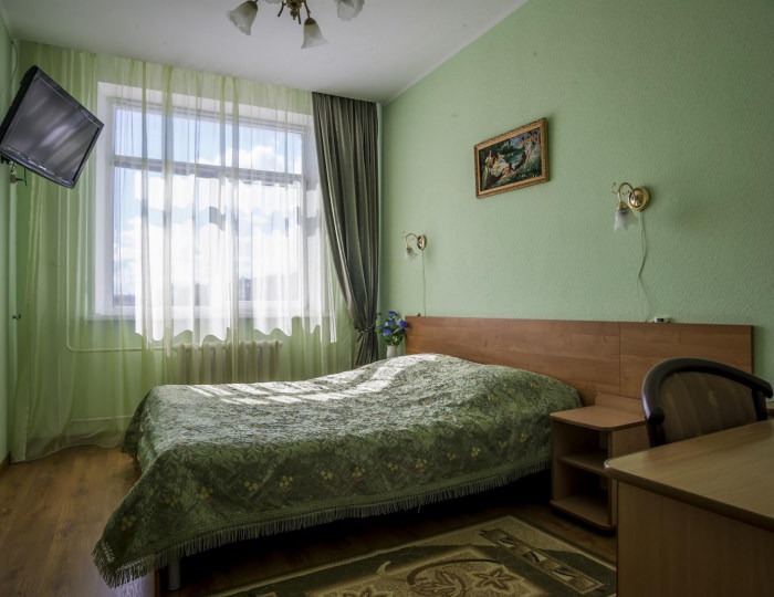 Номер стандарт с 1 двуспальной кроватью - Отель «Октябрьская» Тверь