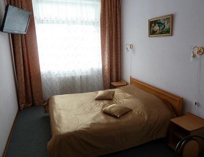 Номер стандарт с 1 двуспальной кроватью - Отель «Октябрьская» Тверь