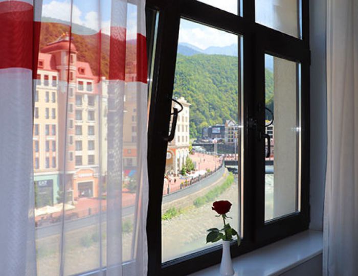Стандартный (вид на реку) - Отель Park Inn by Radisson Rosa Khutor / Парк Инн Рэдиссон