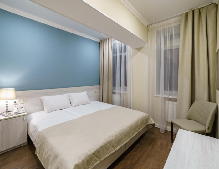 Номер стандарт с 1 двуспальной кроватью - Мини-отель Rossi Hotel / Росси Тверь