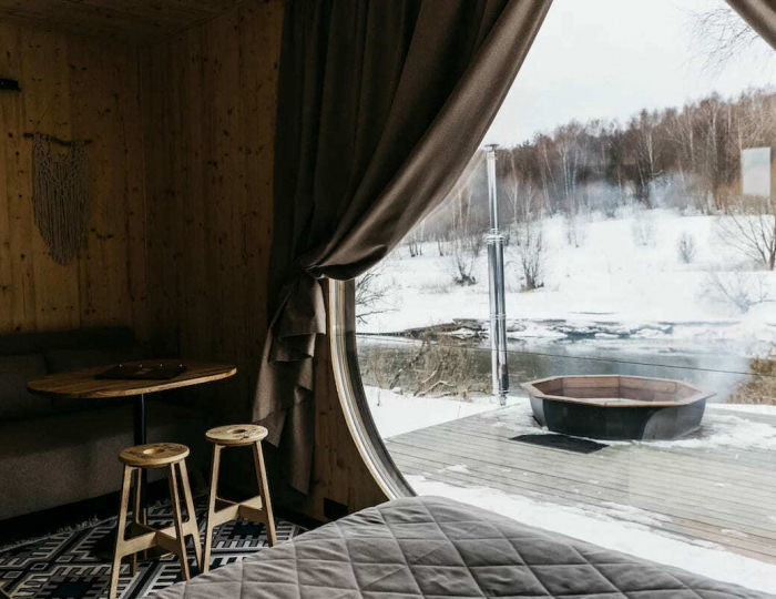 River Lodge SPA 2-местный RiverLodge SPA - Загородный отель Pine River / Пайн Ривер Восход