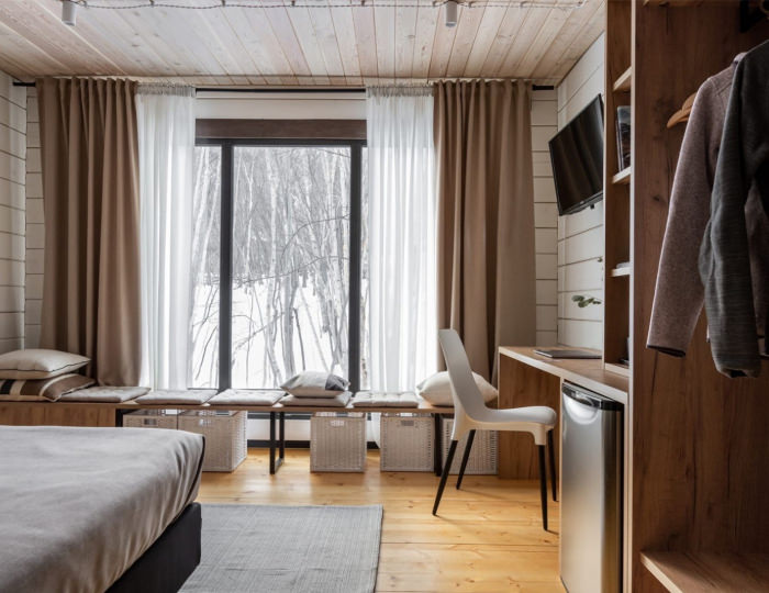 Дом 2-м. "FOREST" вид на лес - SPA-отель «Лагуна» Паратунка
