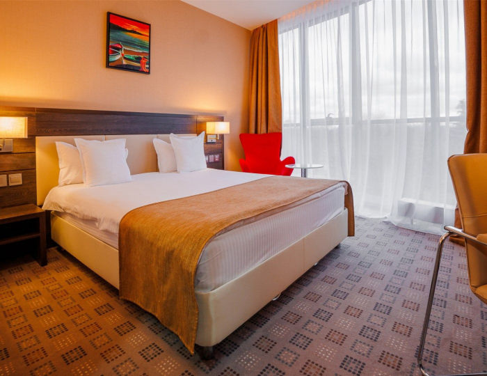 Панорамный номер 2-местный 1-комнатный - SPA-Отель Aquamarine Hotel & Spa / Аквамарин Курск