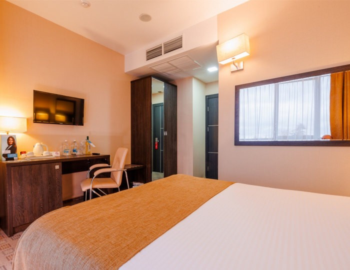 Панорамный номер 1-местный 1-комнатный - SPA-Отель Aquamarine Hotel & Spa / Аквамарин Курск