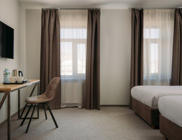 Улучшенный номер с двумя кроватями - «Turris Hotel Tverskaya» / «Туррис Тверская» отель (бывш. Custos)