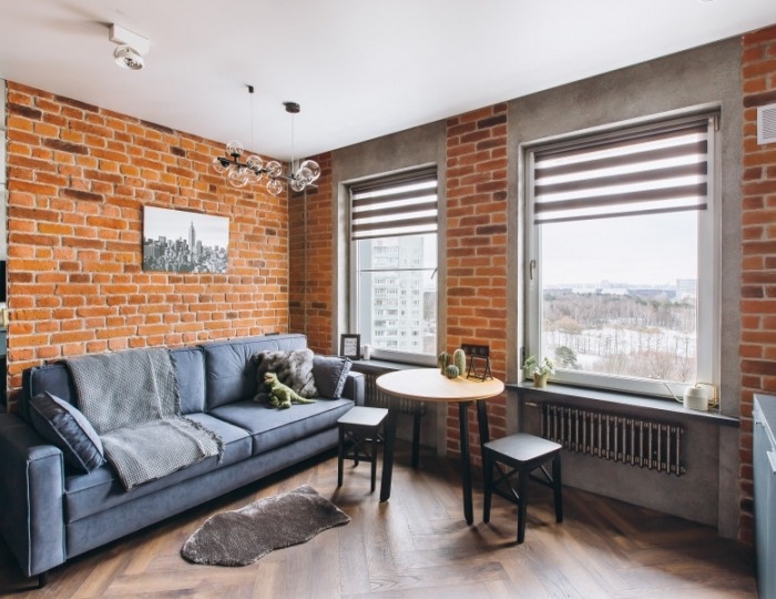 Улучшенный 2-местный  loft 449 - Гостиница Sky Garden / Скай Гарден Москва