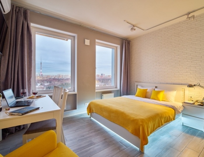 Улучшенный 2-местный  loft 450 - Гостиница Sky Garden / Скай Гарден Москва
