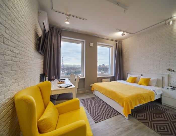 Улучшенный 2-местный  loft 450 - Гостиница Sky Garden / Скай Гарден Москва