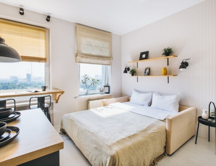 Улучшенный 2-местный Loft 451 - Гостиница Sky Garden / Скай Гарден Москва