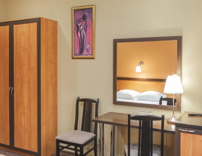 Одноместный номер категории «комфорт» - Гостиница «Транзит» Псков