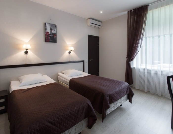 Двухместный номер категории «комфорт» - Гостиница «Транзит» Псков