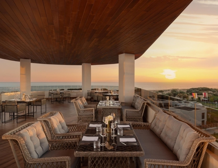 Рестораны и бары - Отель «Fюnf Luxury Resort & SPA Anapa Miracleon» Анапа