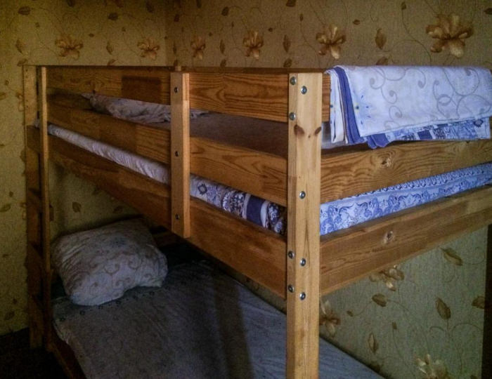 Кровать в 4-местном общем номере - Отель «Диамонд» Владикавказ