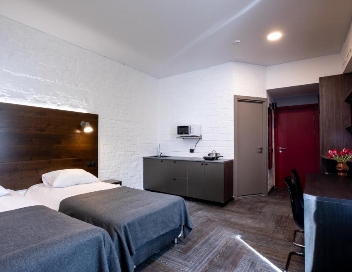 Студия 3-местный TWIN\DBL - Отель Nikitin Hotel / Никитин Йошкар-Ола